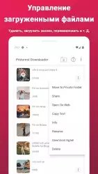 Загрузчик видео для Pinterest