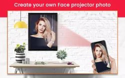 Mobile Phone Face Projector Photo Frame