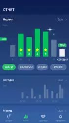 Шагомер - счетчик шагов