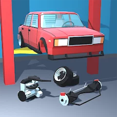 Ретро гараж - механик авто