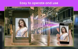 Mobile Phone Face Projector Photo Frame