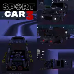 Sport car 3: Taxi & Police