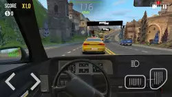 Racing in Car