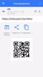 Сканер QR и штрих-кодов