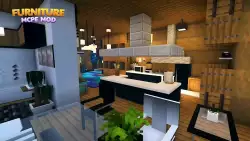 Furniture Mod For Minecraft - мод на мебель