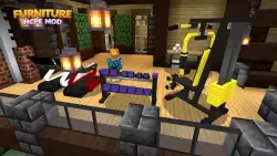 Furniture Mod For Minecraft - мод на мебель