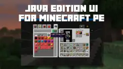 Java Edition UI for Minecraft